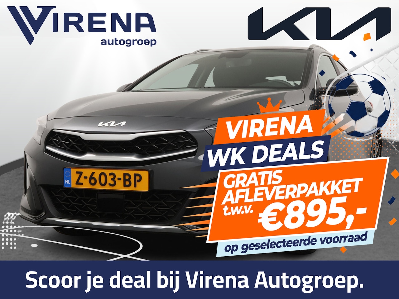 Kia XCeed - 1.5 T-GDi DynamicPlusLine Airco - Apple Carplay/Android Auto - Cruise Control - Dodehoekde - AutoWereld.nl
