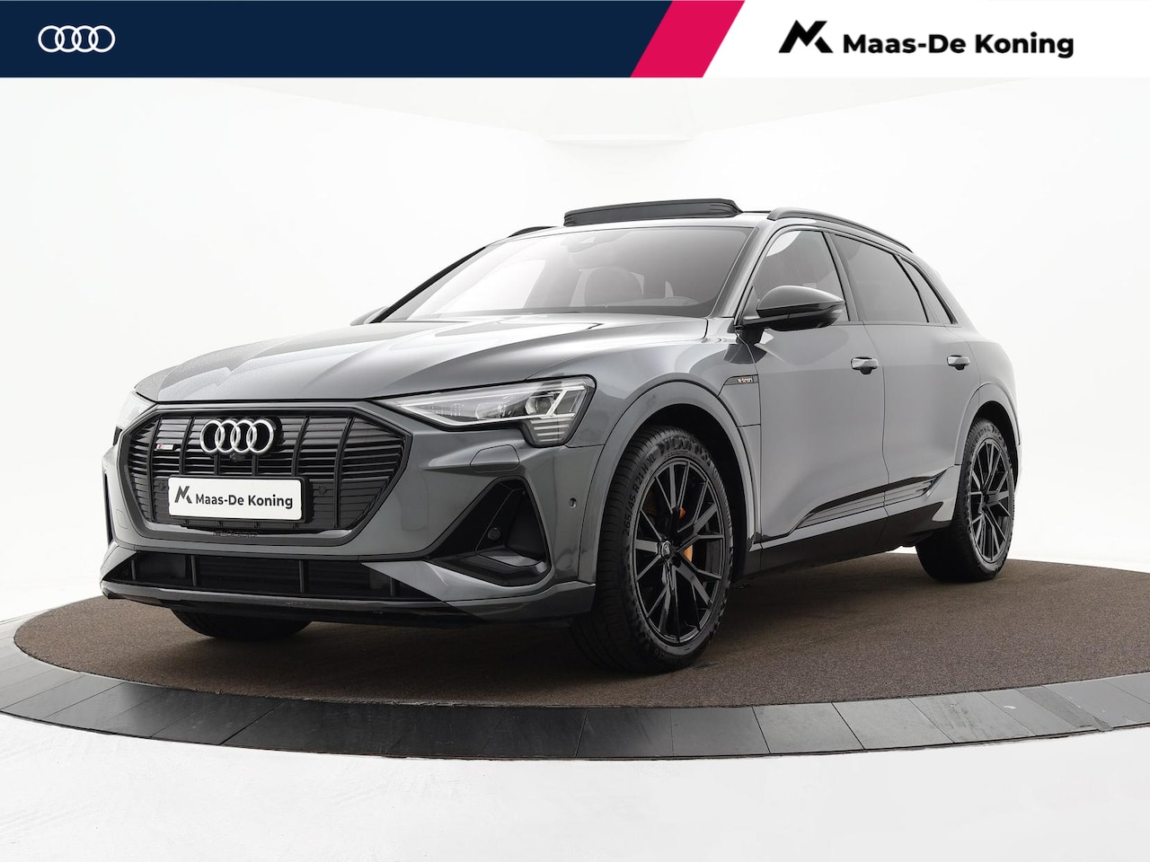 Audi e-tron - 55 Quattro S Edition 95 kWh 408pk · Panoramadak · 360 Camera · Luchtvering · Elek. Stoelen - AutoWereld.nl