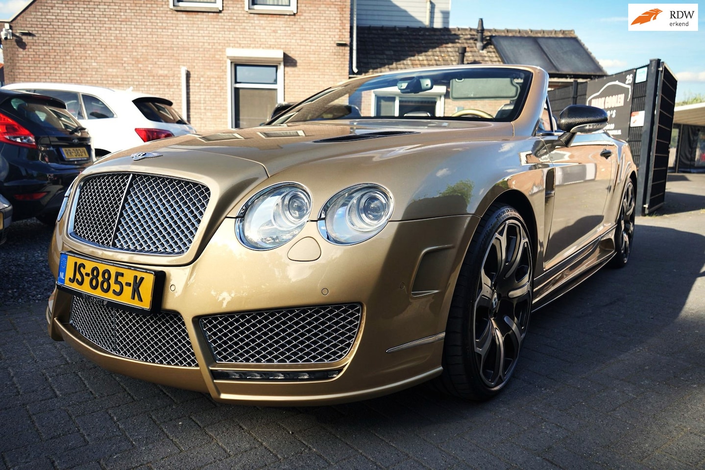 Bentley Continental GTC - 6.0 W12 Cabrio Automaat Mansory Pakket Navi Cruise Clima Luxe Leder interieur 22 inch - AutoWereld.nl