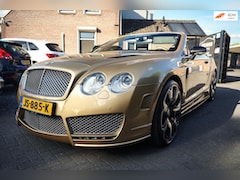 Bentley Continental GTC - 6.0 W12 Cabrio Automaat Mansory Pakket Navi Cruise Clima Luxe Leder interieur 22 inch