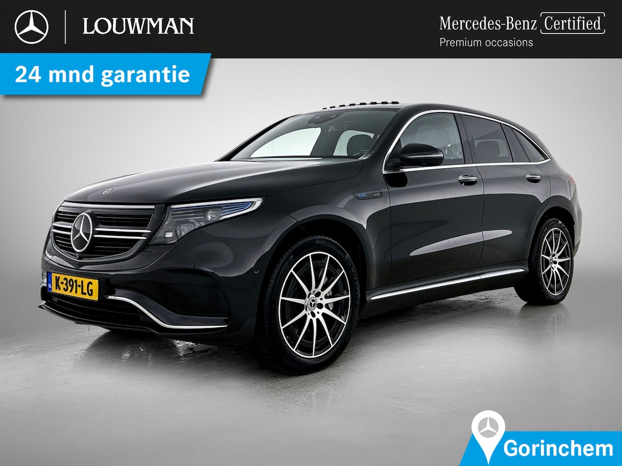 Mercedes-Benz EQC - 400 4MATIC Business Solution AMG 80 kWh AMG | Schuif-Kanteldak | Distronic | Burmester® | - AutoWereld.nl