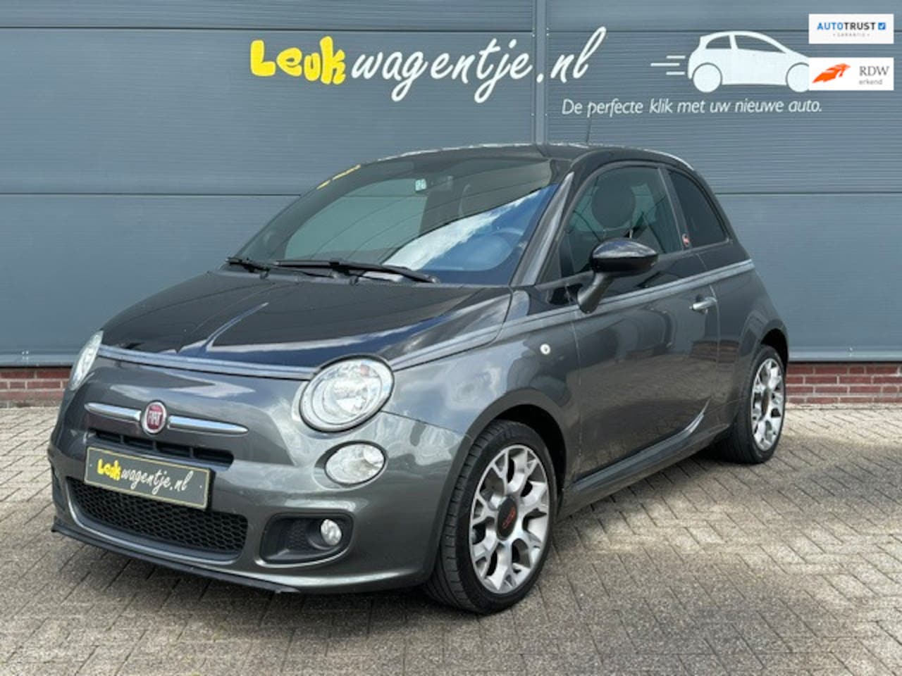 Fiat 500 - 0.9 Turbo 500S GQ *leder *stoelverw. *p-sensor - AutoWereld.nl