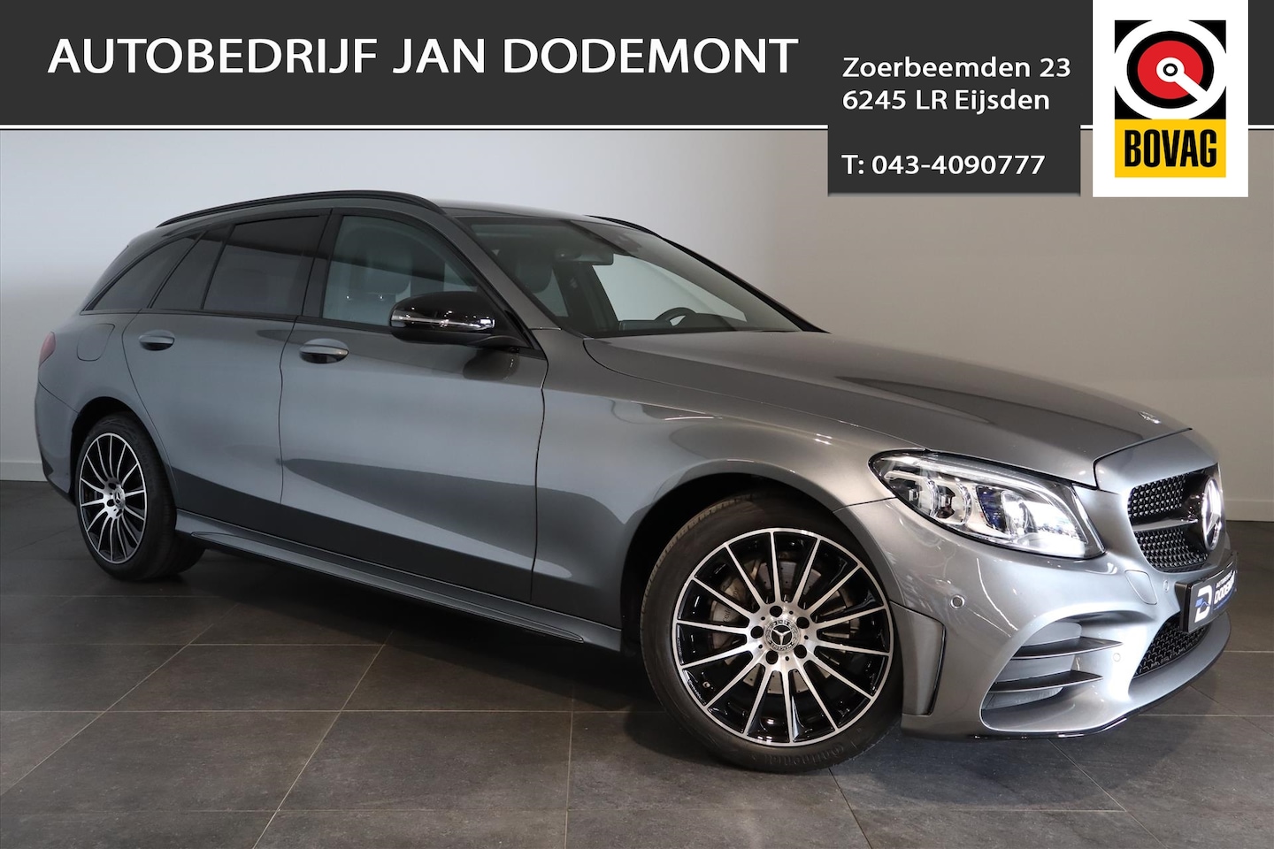 Mercedes-Benz C-klasse Estate - C180 156pk 9G-TRONIC business solution AMG - AutoWereld.nl