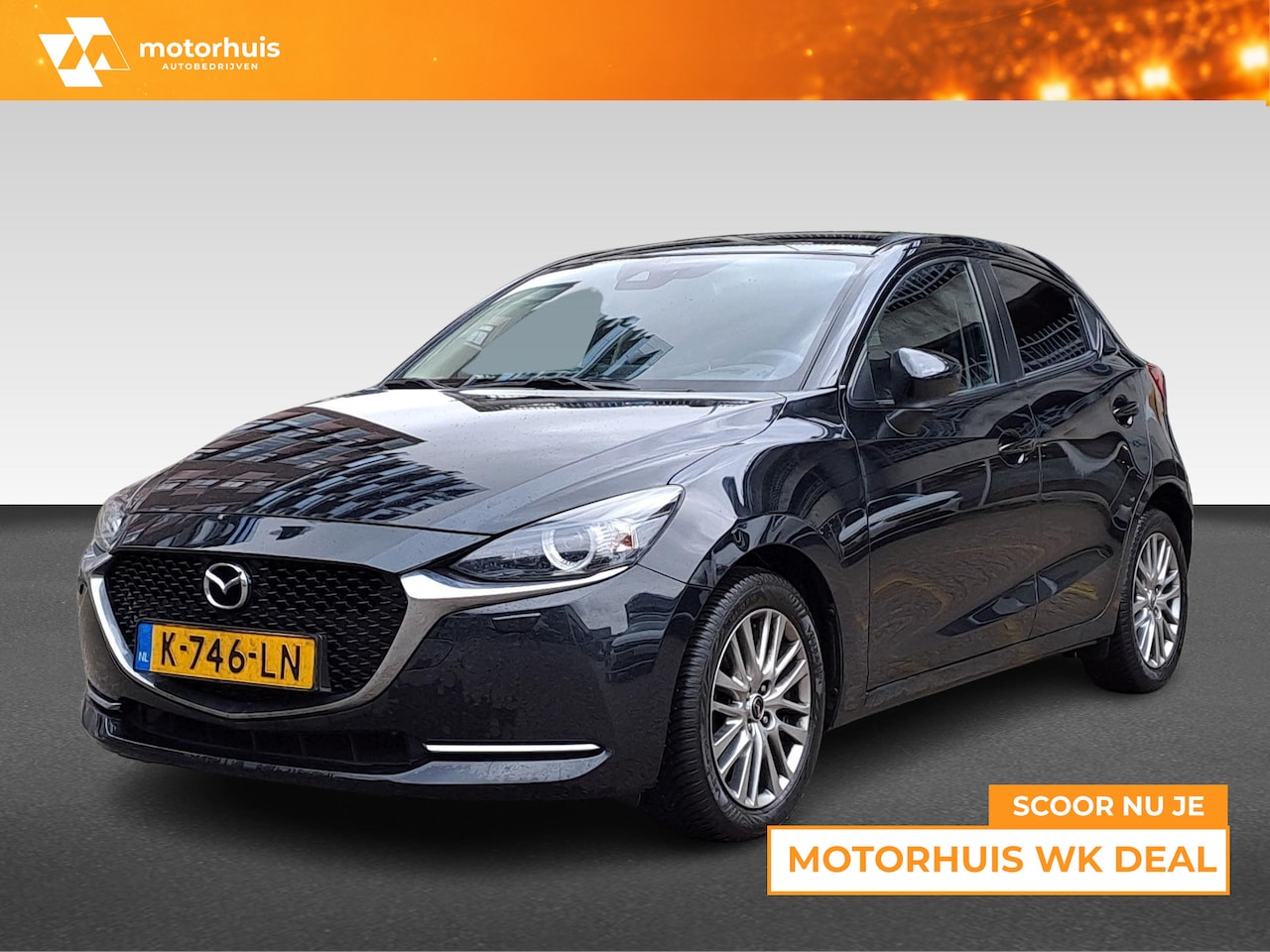 Mazda 2 - 1.5 SKYACTIV-G 90PK LUXURY NAVI CAMERA HUD LED ECC NAP - AutoWereld.nl