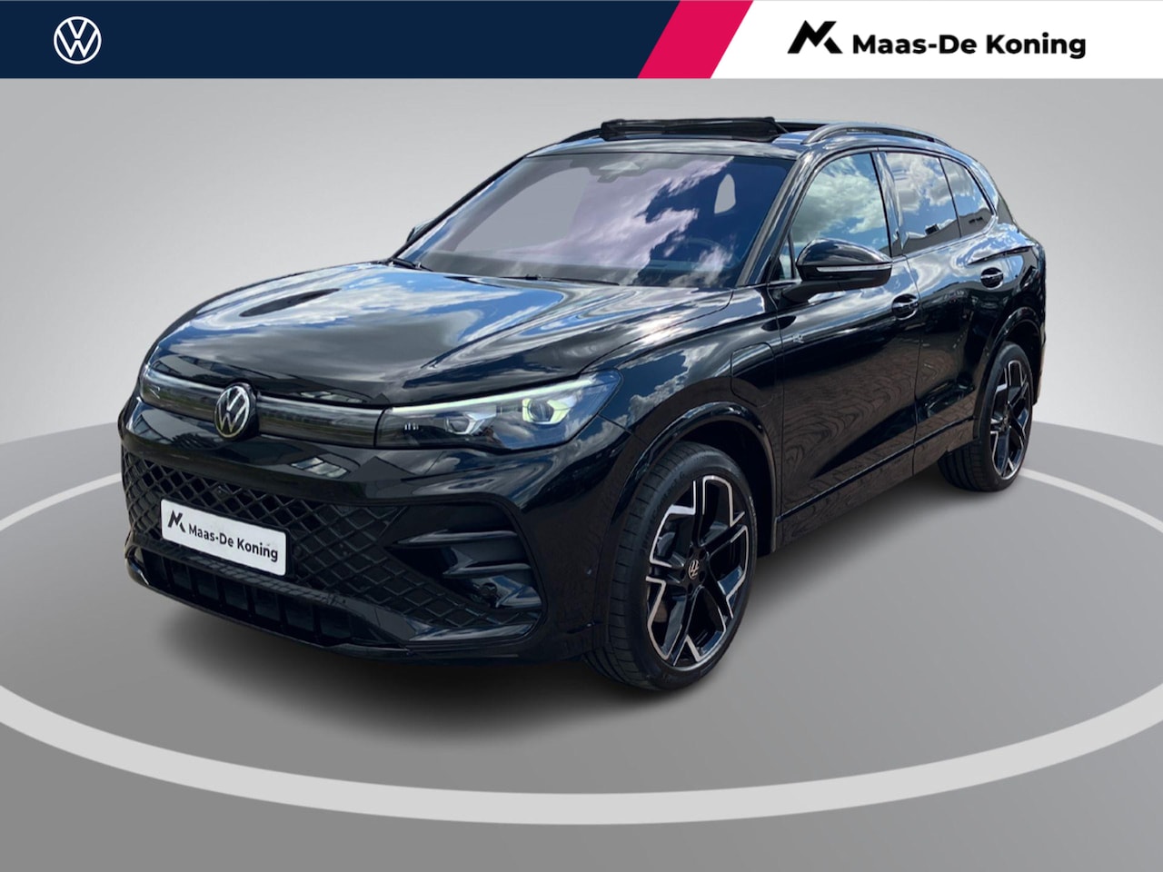 Volkswagen Tiguan - 1.5eHybrid 200kW/272PK R-Line Black Style DSG · Panoramadak · Leder · Trekhaak · Harman Ka - AutoWereld.nl
