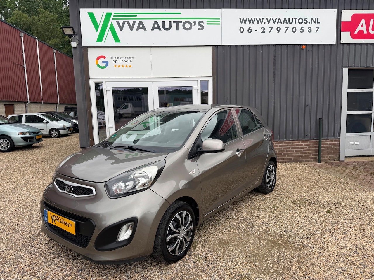 Kia Picanto - 1.0 CVVT Airco 1.0 CVVT airco, elektr ramen, 5 deurs, APK 10-2027! - AutoWereld.nl