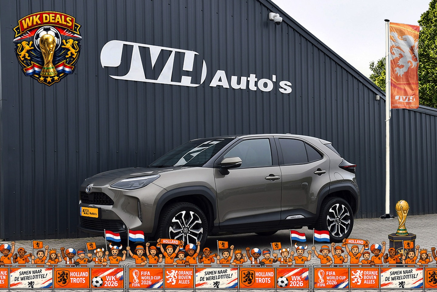 Toyota Yaris Cross - 1.5 Hybrid Dynamic 05-2024 | BTW | Adapt.CC | Keyless | AppleCarPlay | Cam - AutoWereld.nl