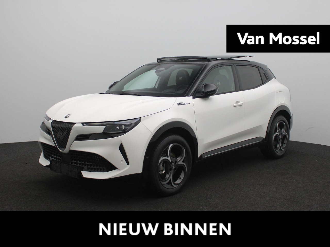 Alfa Romeo Junior - 1.2 Turbo Hybrid Ibrida Sport Speciale | Alcantara | Panoramadak | Technopack | Speciale A - AutoWereld.nl