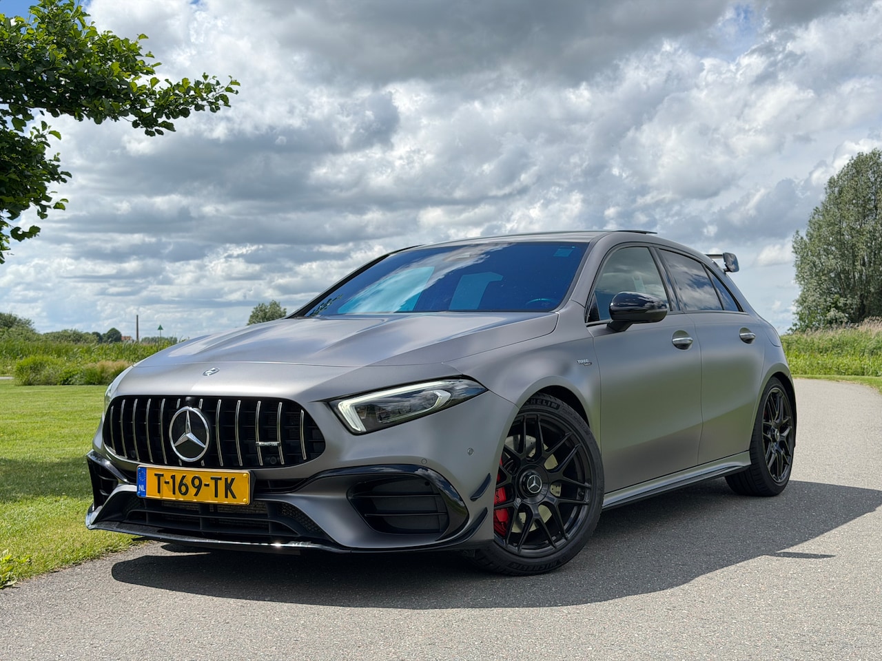 Mercedes-Benz A-klasse - A45 S AMG 4MATIC+ Full option Matgrijs - AutoWereld.nl