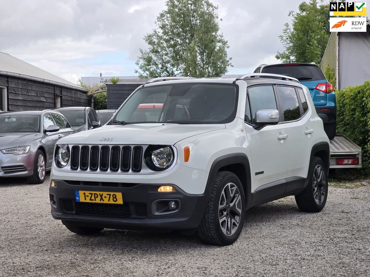 Jeep Renegade - 1.4 MultiAir Opening Edition Trekhaak/Keyless - AutoWereld.nl
