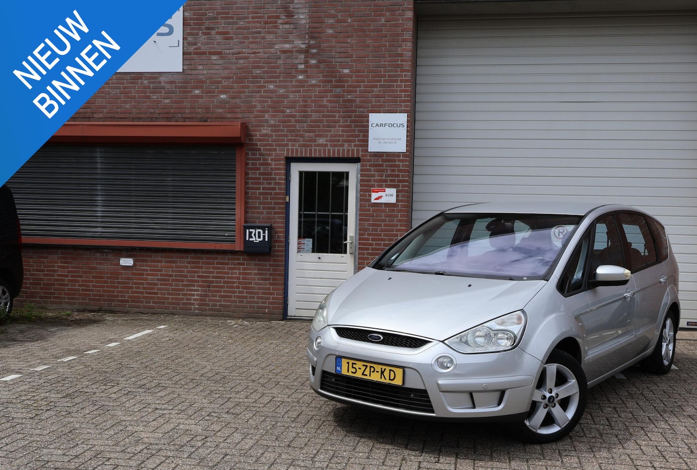 Ford S-Max - 2.0-16V NAP 3e eigenaar PDC Trekhaak Cruise APK Navi Airco - AutoWereld.nl