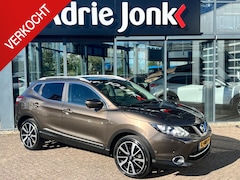 Nissan Qashqai - 1.2 Tekna | AUTOMAAT | TREKHAAK | PANORAMA DAK | LEDER | 19" LM VELGEN | NAVIGATIE | 360gr
