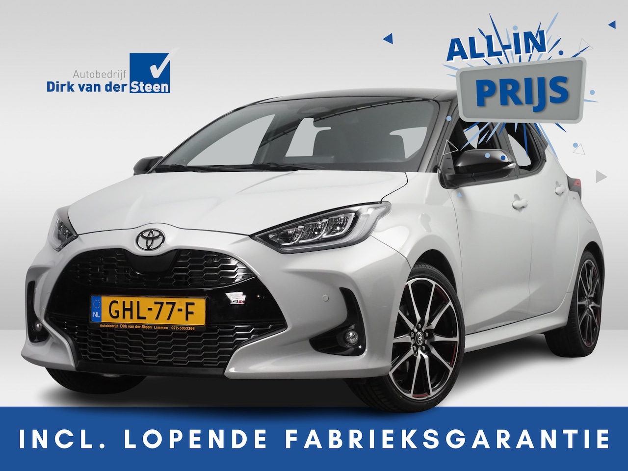 Toyota Yaris - 1.5 Hybrid 130 GR SPORT | Dodehoekdetectie | Stuurwiel Verwarmd | Stoelverwarming | Achter - AutoWereld.nl