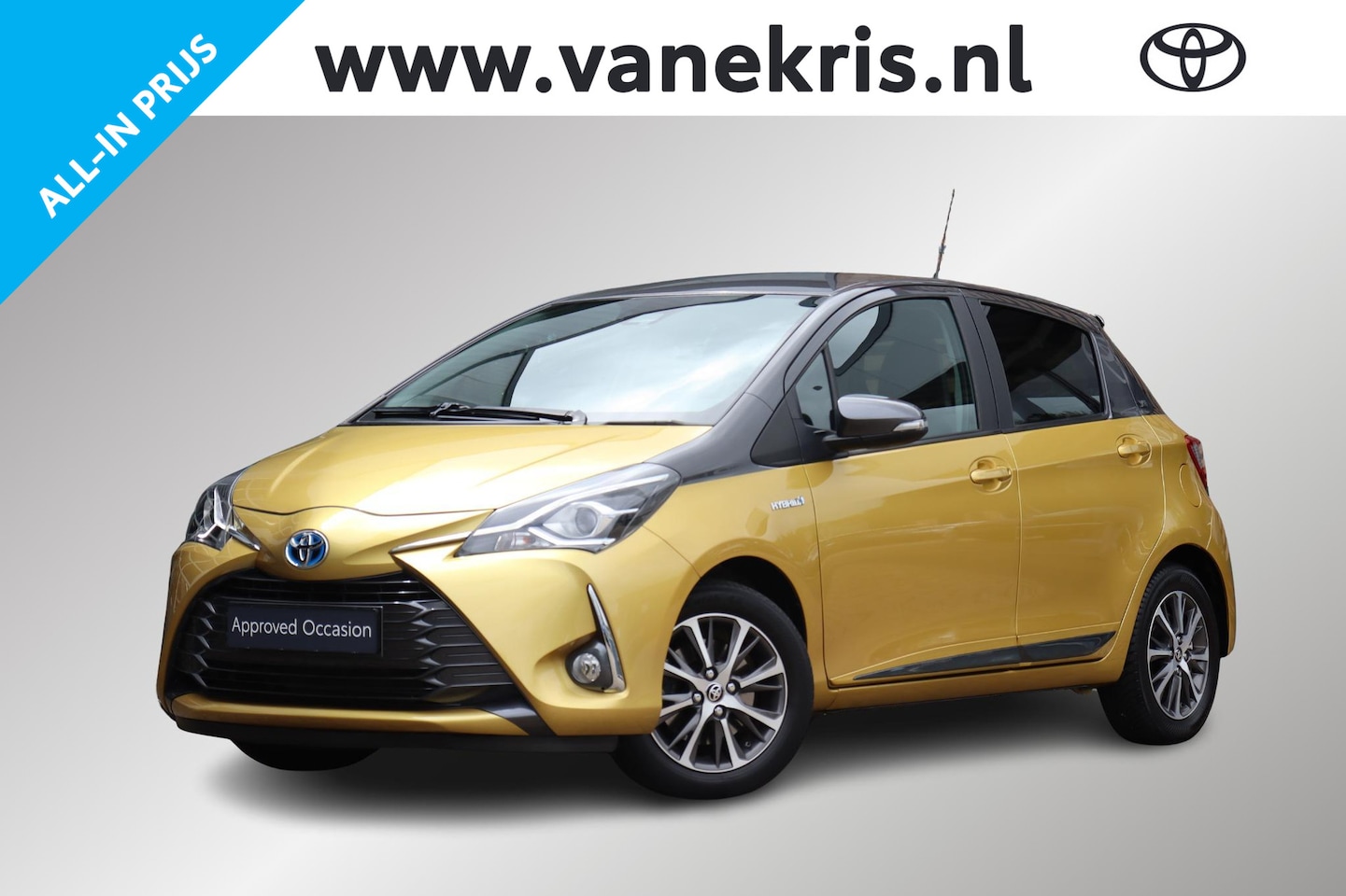 Toyota Yaris - 1.5 Hybrid Y20 Exclusive Edition 1.5 Hybrid Y20 Exclusive Edition, Trekhaak , All Season banden - AutoWereld.nl
