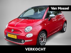 Fiat 500 C - 1.0 Hybrid RED | Climate control | Parkeersensoren | 16" Lichtmetalen velgen | Apple Carpl
