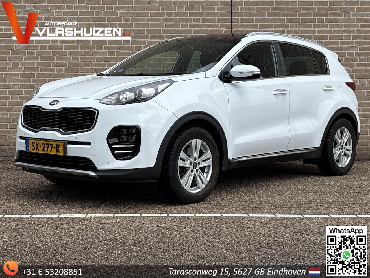 Kia Sportage - 1.6 T-GDI 4WD GT-Line Automaat | € 9.900,- NETTO! | Leder | Pano | Climate | Cruise | Navi - AutoWereld.nl