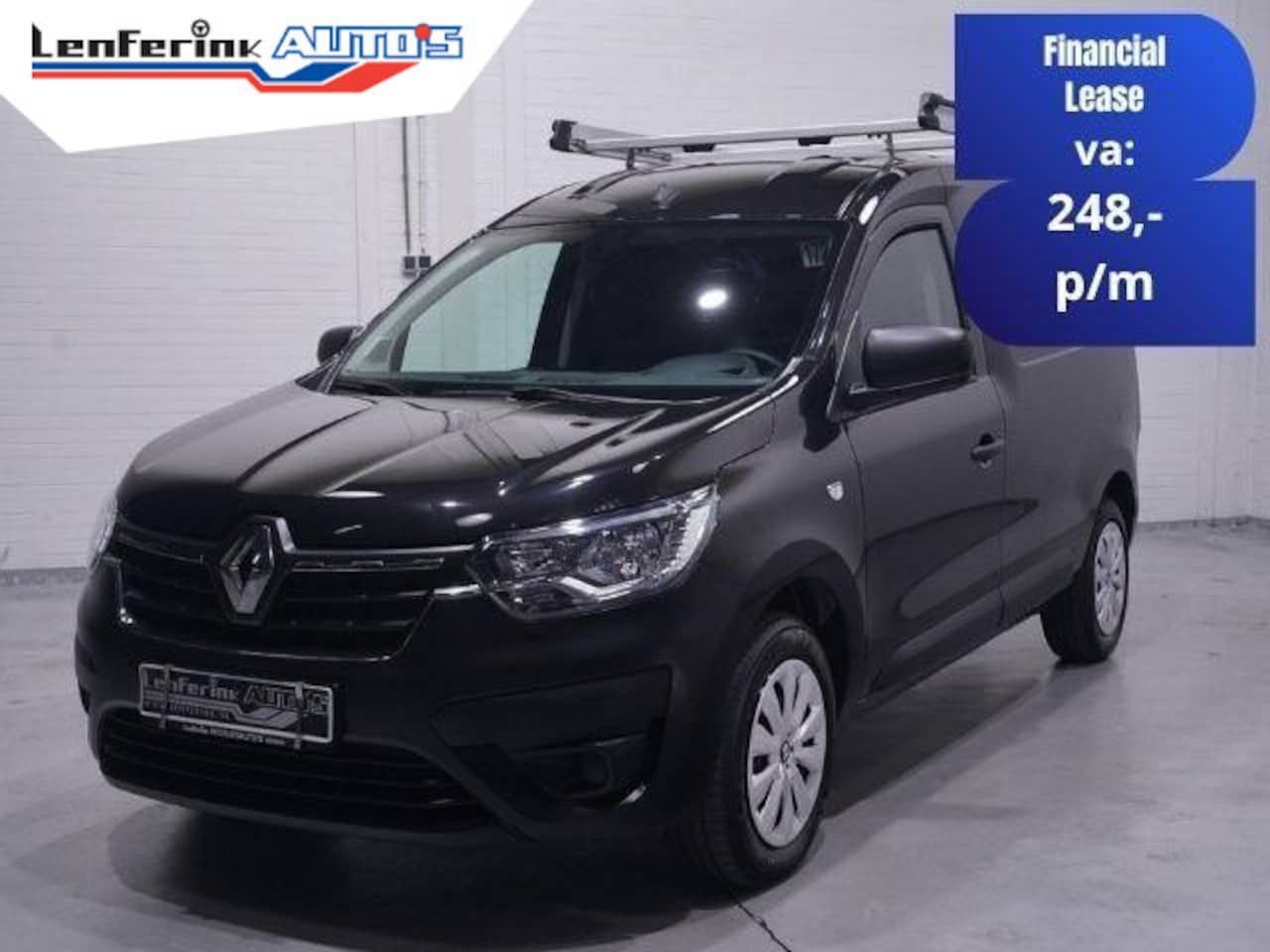 Renault Kangoo Express - 1.3 TCe 102 pk Benzine Airco, Trekhaak Imperiaal, PDC achter, 2-Zits - AutoWereld.nl