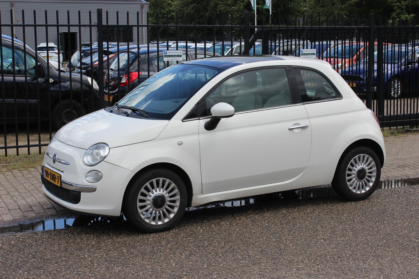 Fiat 500 - 0.9 TwinAir Lounge 0.9 TwinAir Lounge, Airco! - AutoWereld.nl