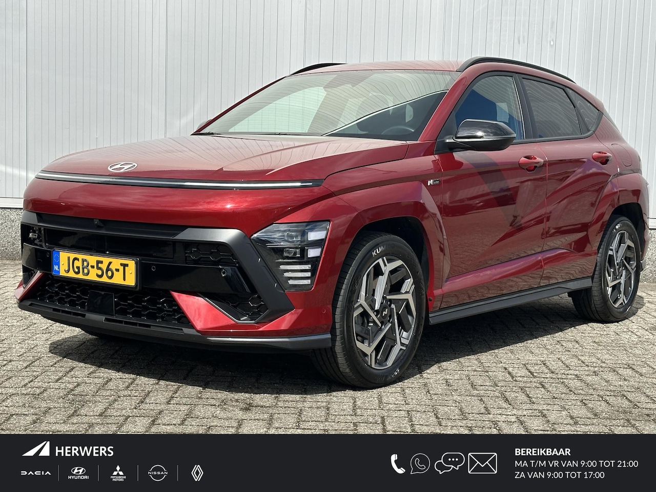 Hyundai Kona - 1.6 GDI HEV N Line / N-Line interieur & Exterieur / Leer-Alcantara / Adaptieve Cruise Cont - AutoWereld.nl