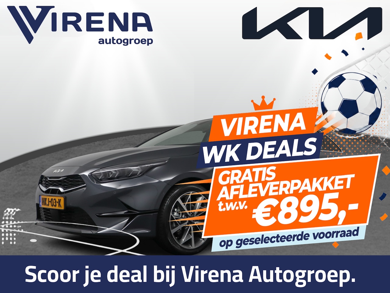 Kia Cee'd - Ceed 1.5 T-GDi DynamicPlusLine Automaat - *DEMO* - Trekhaak - Navigatie - Stoel-/stuurverw - AutoWereld.nl