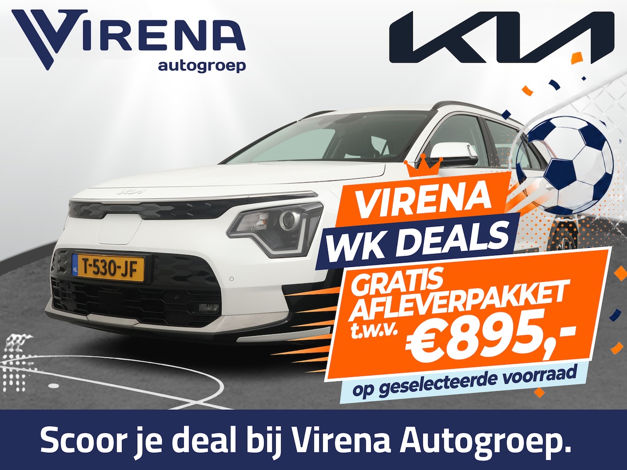 Kia Niro EV - DynamicLine 64.8 kWh - SOH 97,9% - Navigatie - Apple Carplay/Android Auto - Bluetooth - Ad - AutoWereld.nl