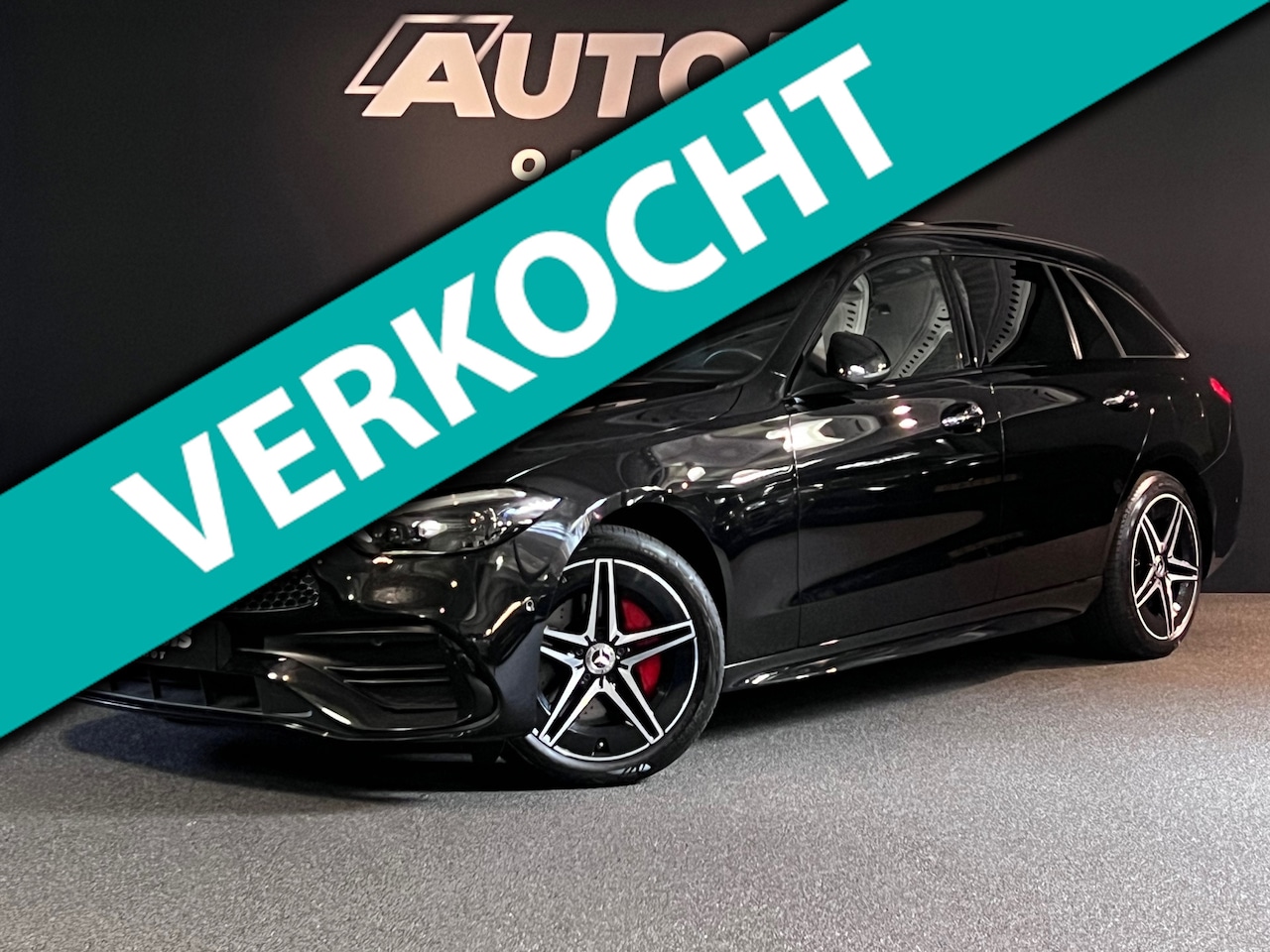 Mercedes-Benz C-klasse Estate - 300 e AMG Line Pano/Memoryseats/AmbientePlus/Digital lights/Leder/HeadUp/Stuurverwarming/C - AutoWereld.nl