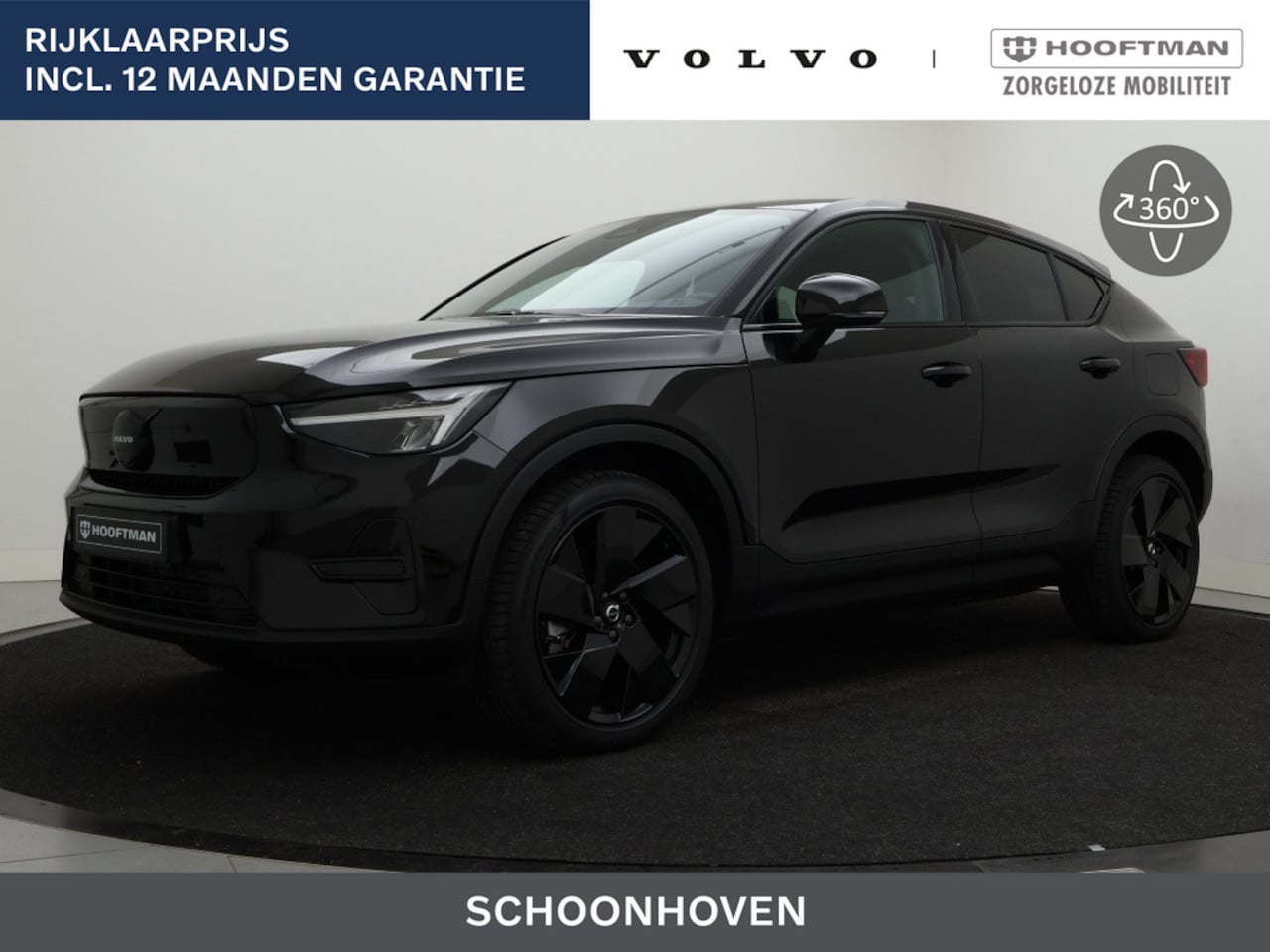 Volvo EC40 - EXTENDED RANGE BLACK EDITION HARMAN KARDON TREKHAAK 20INCH - AutoWereld.nl