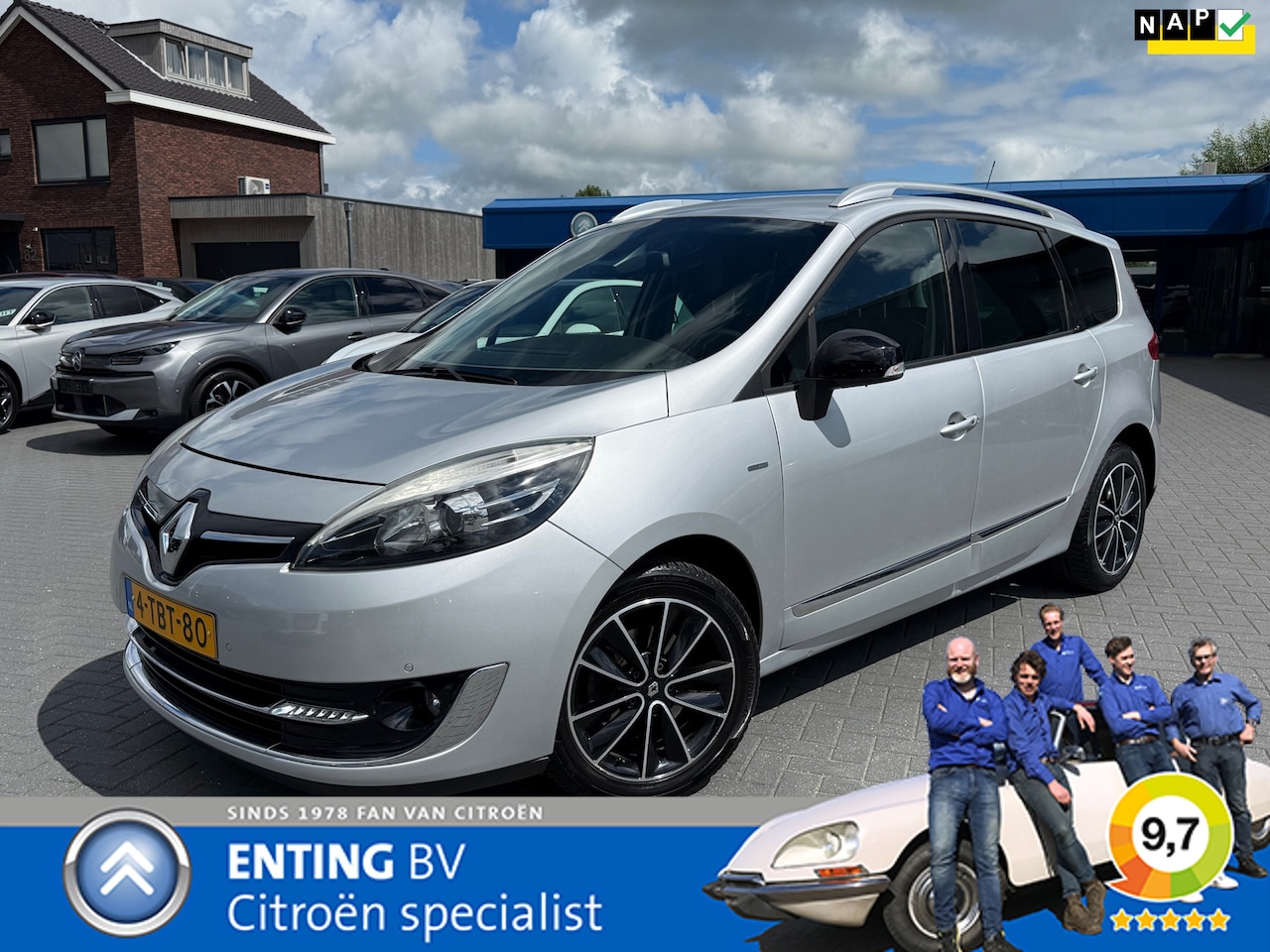 Renault Grand Scénic - 1.2 TCe 130PK BOSE ECC NAVI TREKHAAK NETTE STAAT - AutoWereld.nl