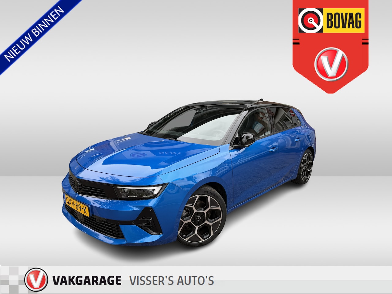 Opel Astra - 1.2 Turbo Hybrid Ultimate | stoelverwarming | stuurverwarming | 360 graden camera | schuif - AutoWereld.nl