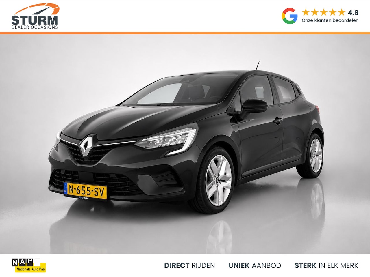 Renault Clio - 1.6 E-Tech Hybrid 140 Zen Easy Link Pack - AutoWereld.nl