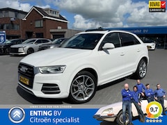 Audi Q3 - 2, 0T AUT7 SCHUIFDAK COGNAC LEER, CARPLAY/ANDROID TREKHAAK CAMERA