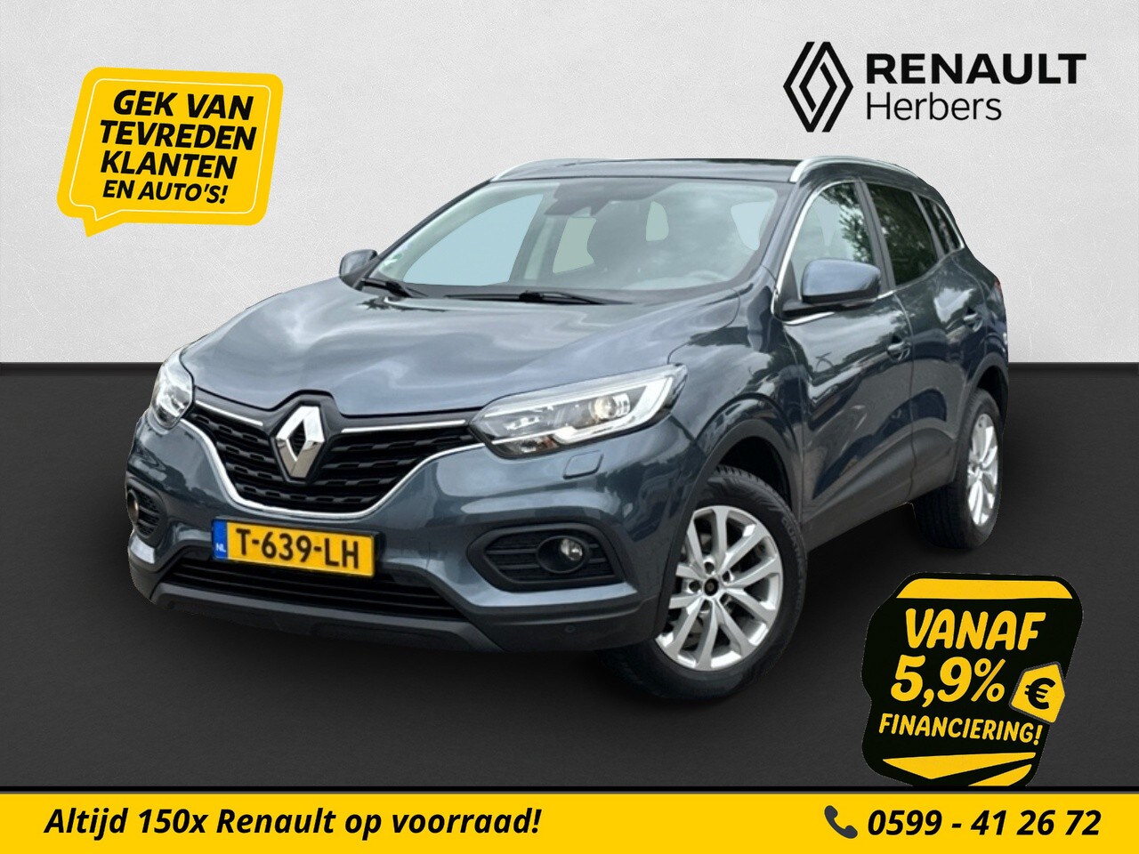 Renault Kadjar - 1.3 TCe Zen STOEL VERW. / CLIMATE / PDC / CRUISE - AutoWereld.nl