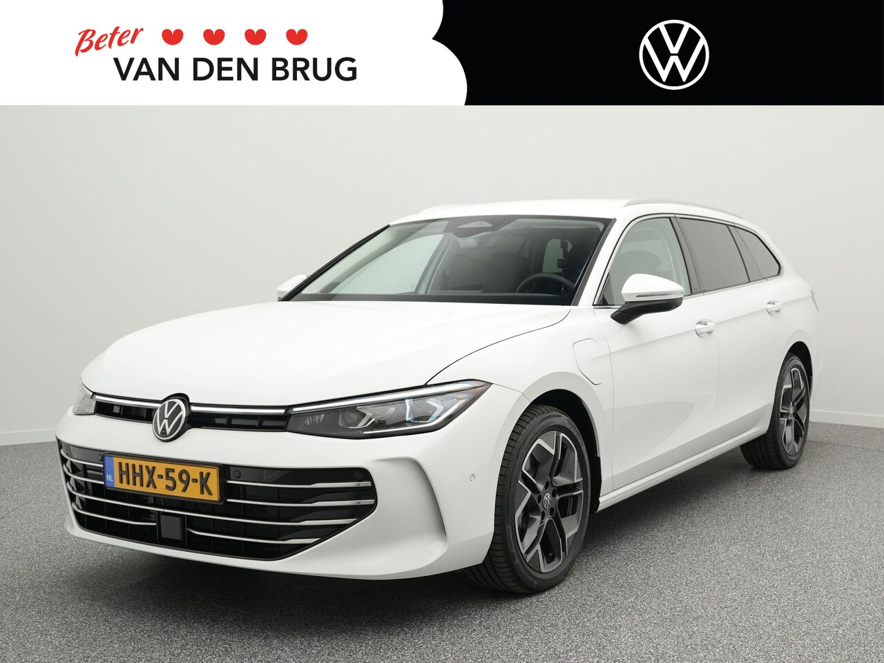 Volkswagen Passat Variant - 1.5 eHybrid 204pk Elegance Business | Harman / Kardon | Lederen bekleding | Stoelkoeling - - AutoWereld.nl