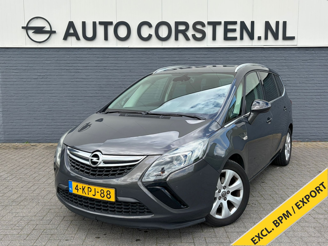 Opel Zafira Tourer - 1.4T 120PK 7-Persoons AGR-Comfort Stoelen Navi Ecc Pdc Cruise Control Berlin Lmv Bluetooth - AutoWereld.nl