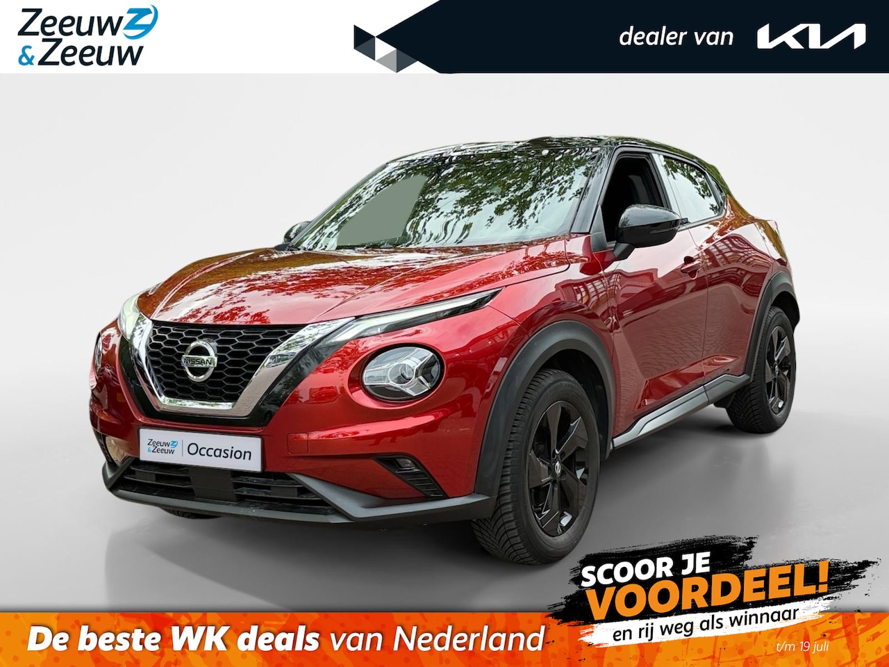Nissan Juke - 1.0 DIG-T N-Connecta AUTOMAAT | 12 MAANDEN GARANTIE | STOELVERWARMING | NAVIGATIE | CLIMAT - AutoWereld.nl