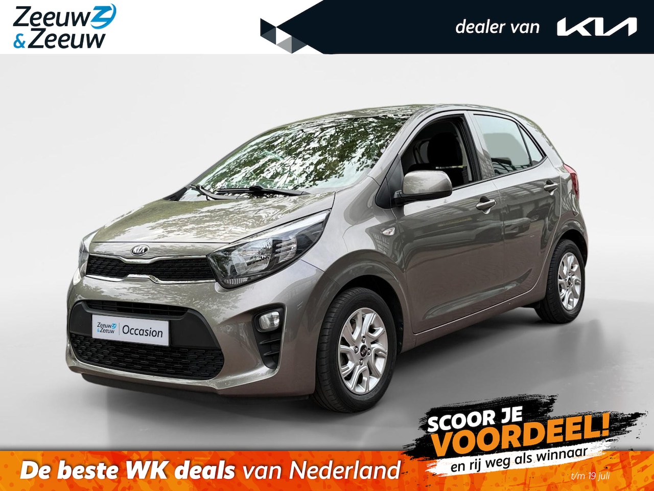 Kia Picanto - 1.0 MPi DynamicLine DEALER ONDERHOUDEN | NAVIGATIE | ACHTERUITRIJCAMERA | RESTERENDE FABRI - AutoWereld.nl