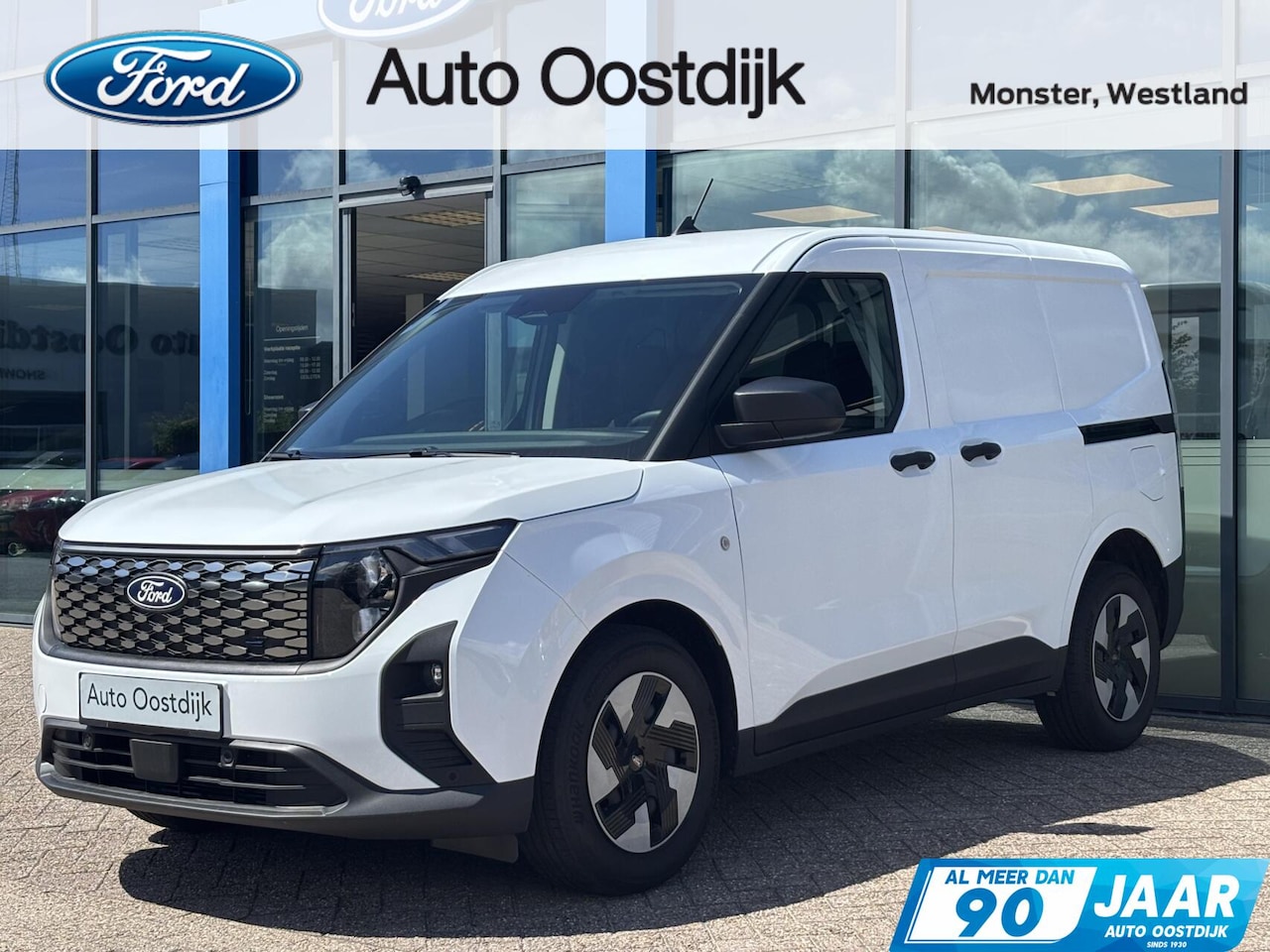 Ford Transit Courier - E-Transit Trend 44 kWh 136PK 2x Schuifdeur Camera Winterpack Carplay-Navi Cruise Control P - AutoWereld.nl