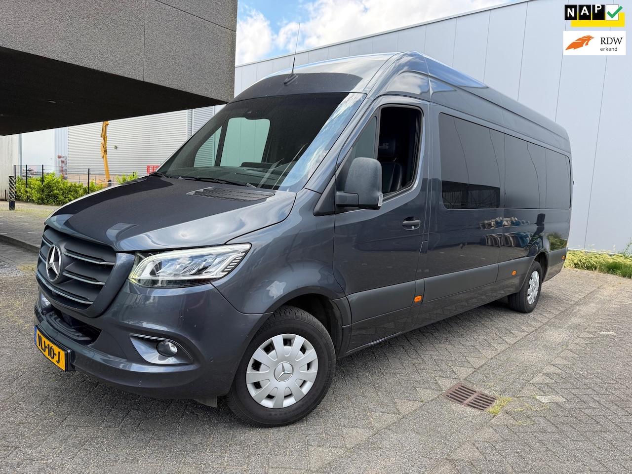 Mercedes-Benz Sprinter - 319 3.0 CDI L4H3 EURO VI-D AIRCO AUTOMAAT BJ 8-2021 APK 9-2026 - AutoWereld.nl