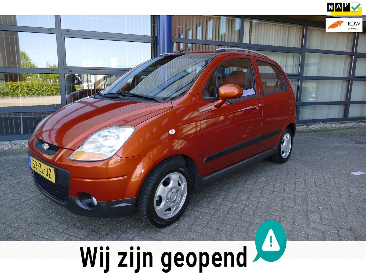 Chevrolet Matiz - 0.8 Style Airco Apk 31-3-2027 Stuurbekrachtiging - AutoWereld.nl