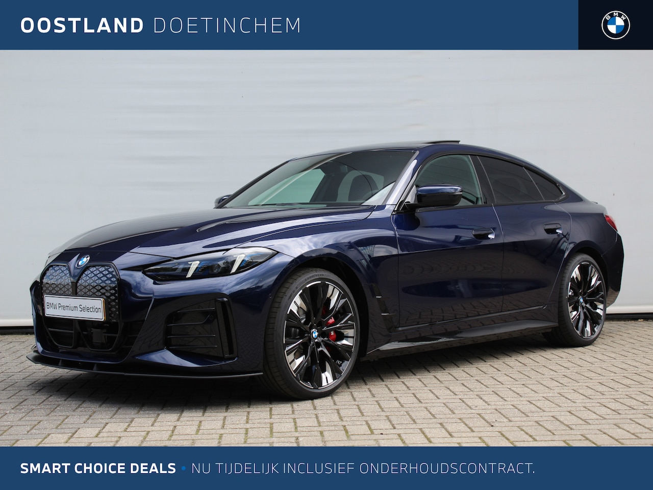 BMW i4 - eDrive40 M Sport / M Sportstoelen / Achteruitrijcamera / Active Cruise Control / Comfort A - AutoWereld.nl