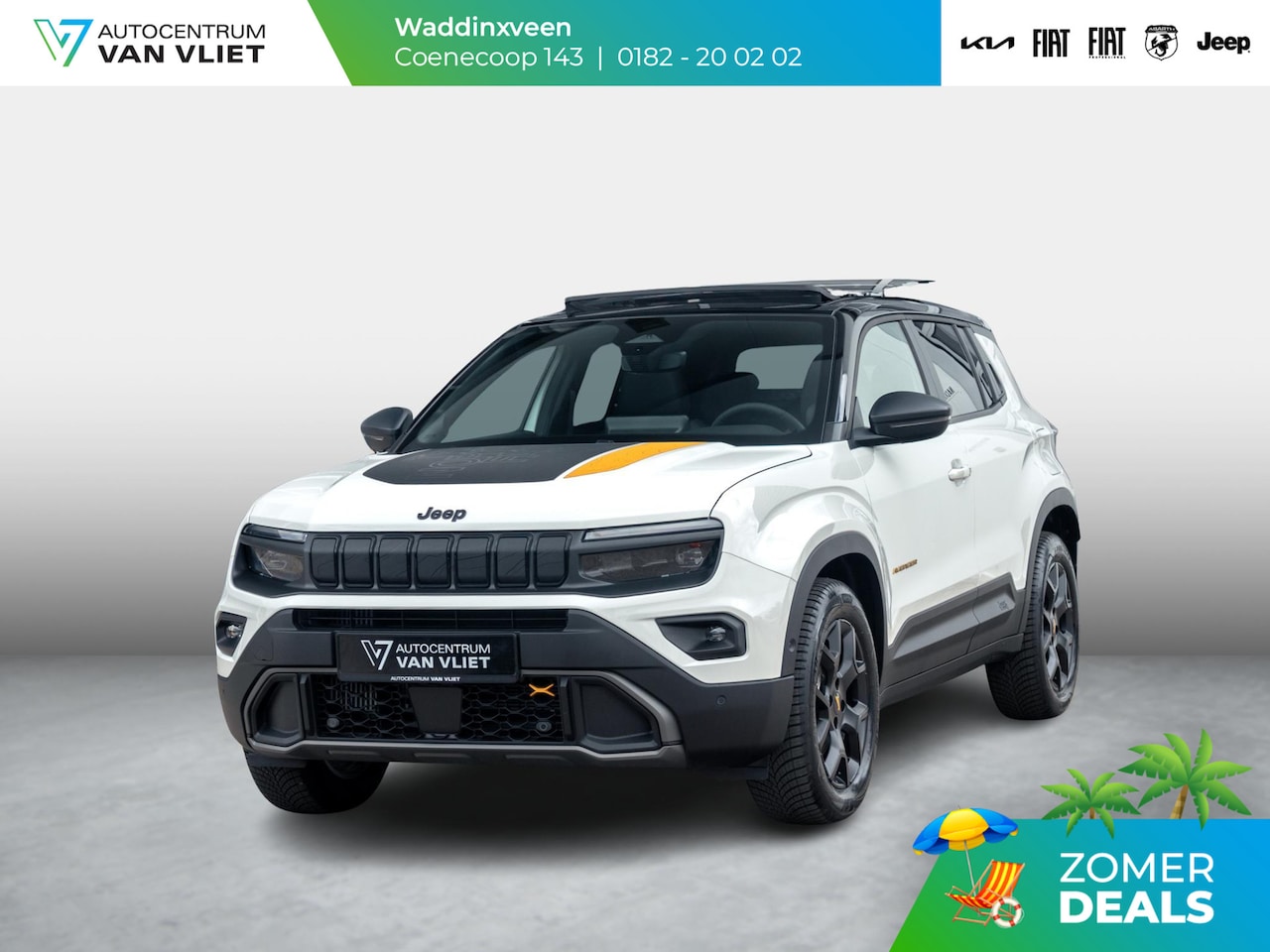 Jeep Avenger - 1.2T 4xe The North Face | Actieprijs! | Schuif/kanteldak - AutoWereld.nl