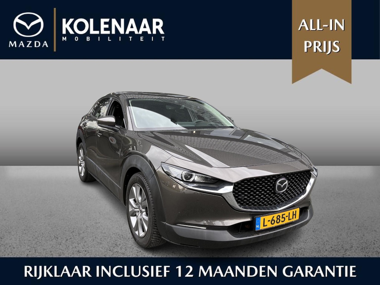 Mazda CX-30 - Sportive 2.0 e-Sky-X 186pk /1e eigenaar/Dealeronderhouden/Keyless/Carplay/Cruise/Airco - AutoWereld.nl