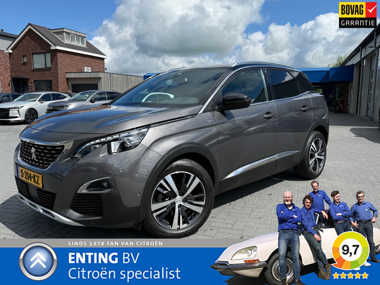 Peugeot 3008 - 1.6 PT 180PK GT LINE EAT8 FULL LED STOELVERW TREKGEW 1500KG - AutoWereld.nl