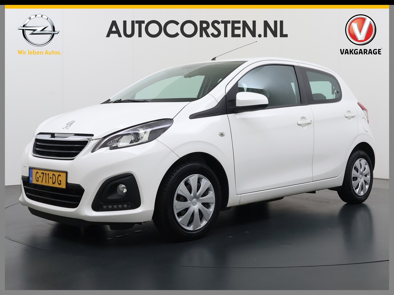 Peugeot 108 - 1.0 e-VTi 5Drs Airco Bluetooth Elek.Ramen Pack Premium Active Isofix ESP Mistlampen Origin - AutoWereld.nl