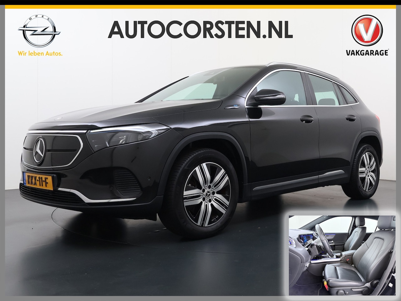 Mercedes-Benz EQA - 250 69kWh SOH 97% Lederen Comfortstoel+Verwarmd Camera EASY PACK Elek.Achterklep Navi Ecc - AutoWereld.nl