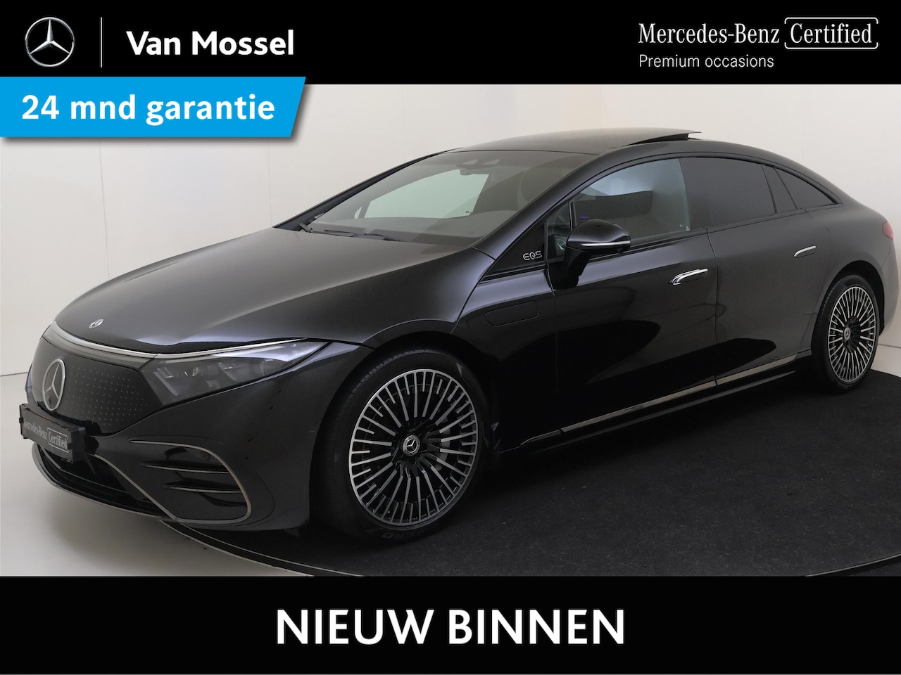 Mercedes-Benz EQS - 450+ AMG Line 108 kWh Premium Plus /Hyperscreen /Executive Rear Seat Pack /Massagestoelen - AutoWereld.nl