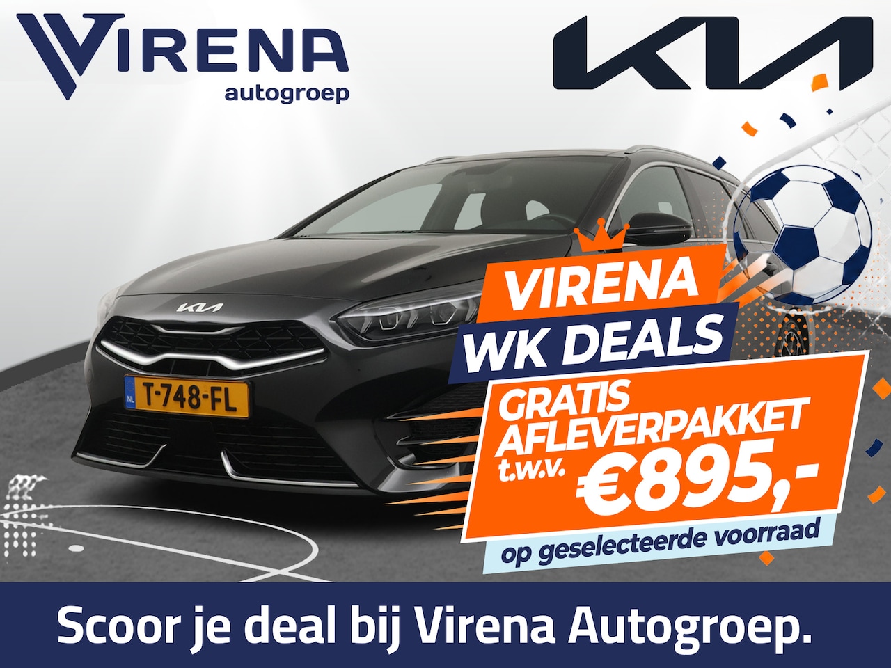 Kia Cee'd Sportswagon - Ceed Automaat 1.5 T-GDi GT-Line Automaat - Automatische achterklep - Schuif/Kantel dak - A - AutoWereld.nl