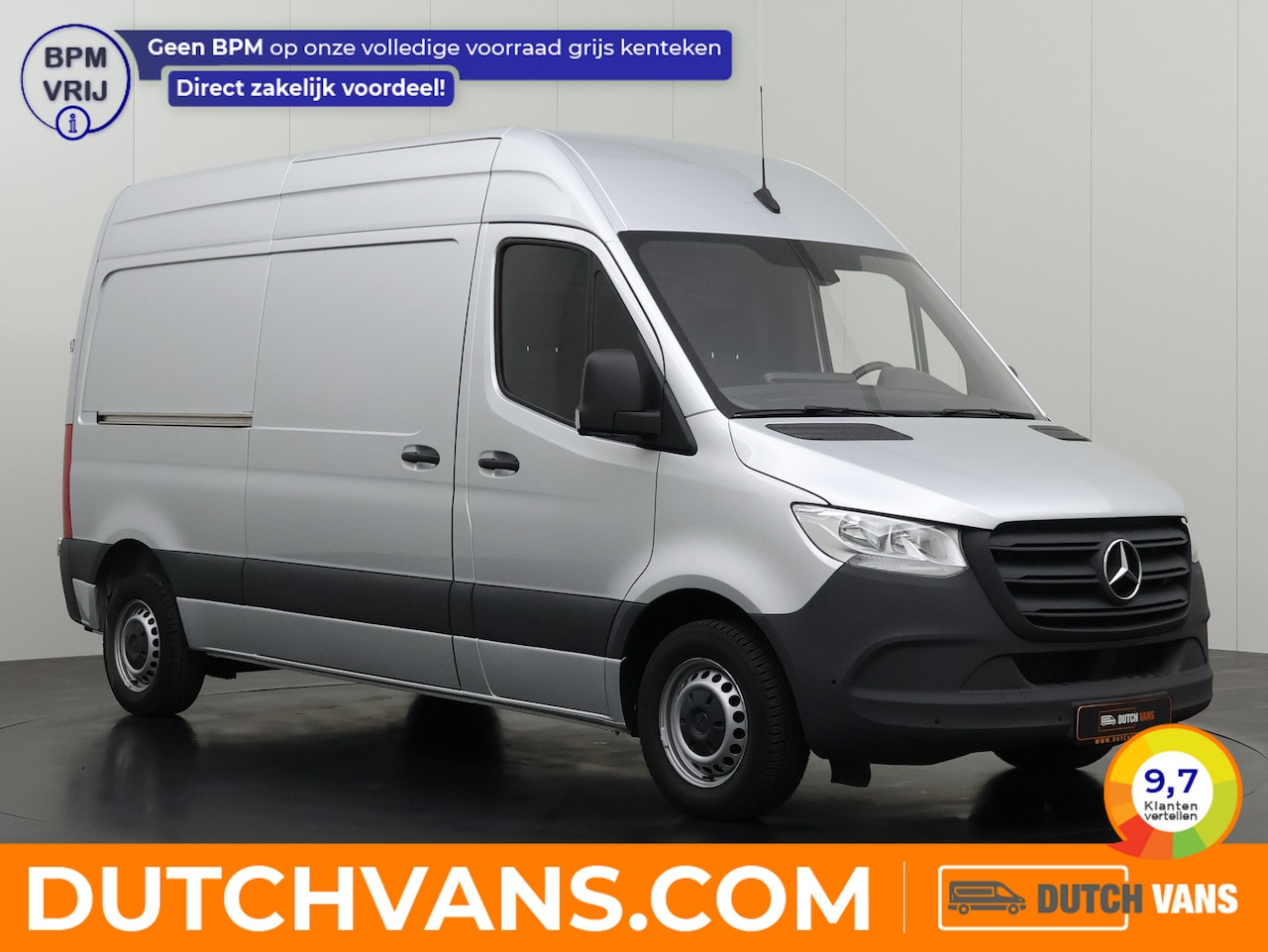 Mercedes-Benz Sprinter - Automaat L2H2 | Multimedia | Camera | Airco | 3-Zits | Betimmering - AutoWereld.nl