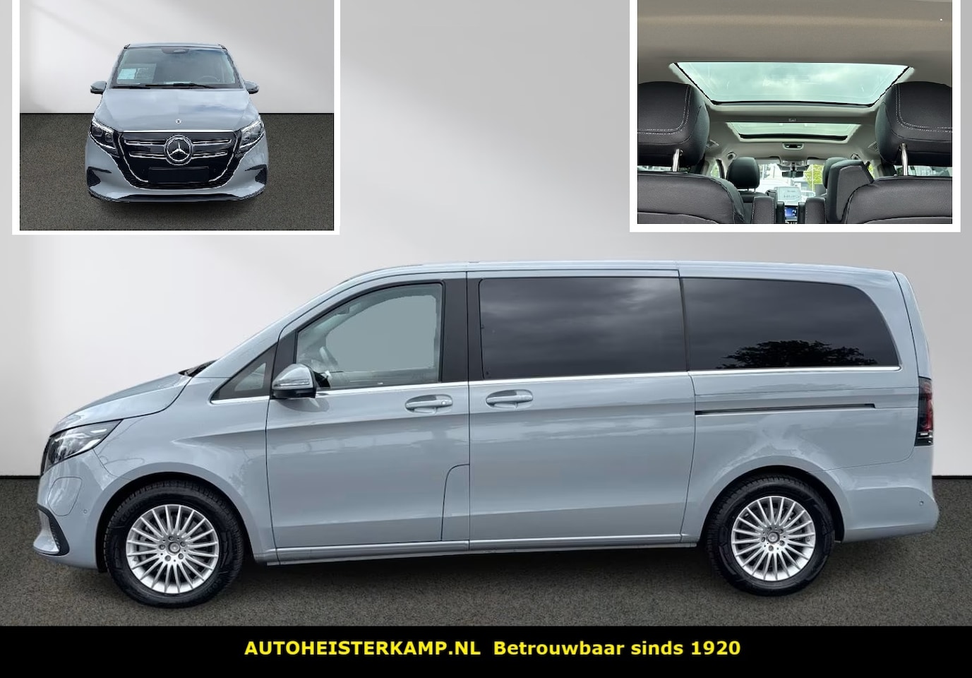 Mercedes-Benz EQV - 300 L2 Avantgarde 90 kWh 6-zitter 68.950 incl. BTW Panoramadak Distronic Leder EL. Schuifd - AutoWereld.nl