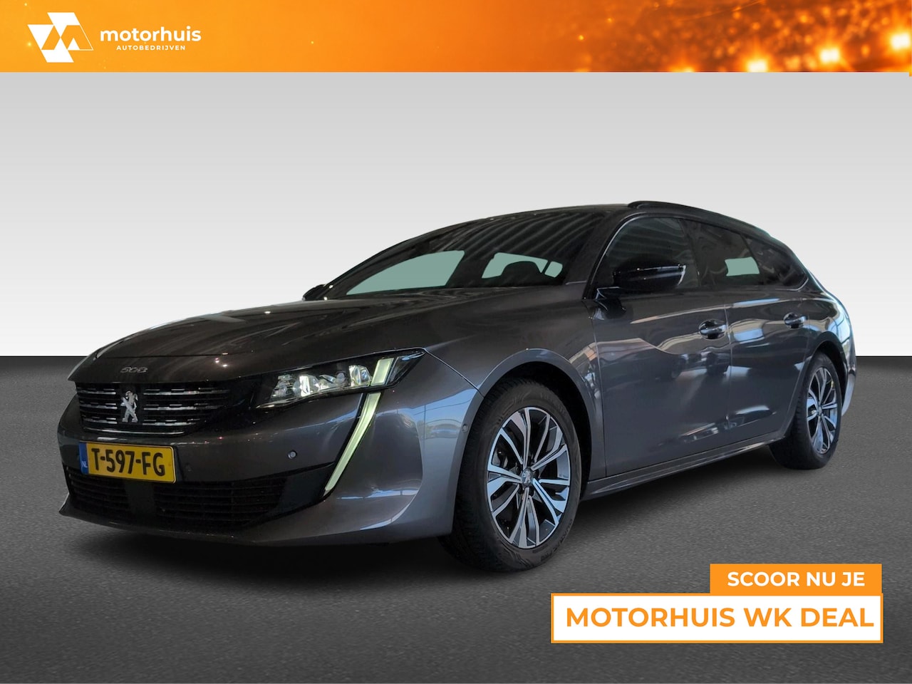 Peugeot 508 SW - 1.2 TURBO 130PK EAT8 ALLURE PACK BUSINESS NAVI LED ECC - AutoWereld.nl